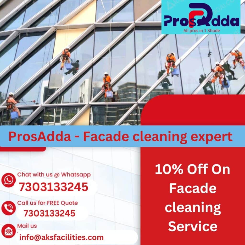 facade cleaning in gurgaon