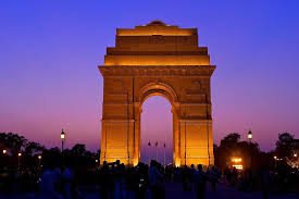 Delhi skyline